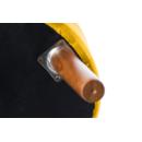 Taburet VELVET VIRTUE, 35x35x40,5 cm, galben